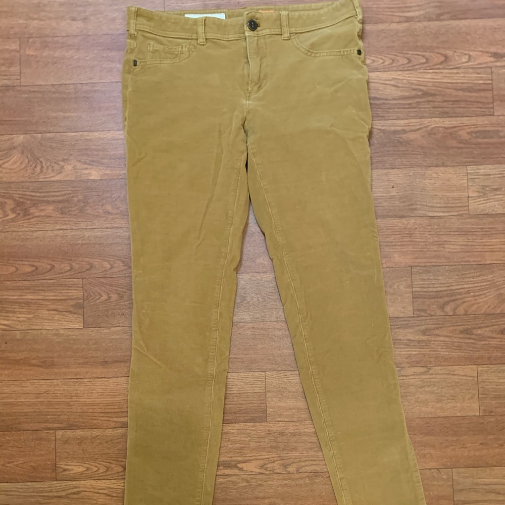 Pilcro, Anthropologie, Corduroy Skinny Pants